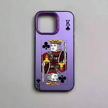 Fashion Playing Cards K Phone Case For 17 16 15 14 13 12 11 Pro Max Air Multicolor Matte Laser Metallic Aurora Funda.Christmas Accessories.Christmas Phone Case. Hot-Selling Phone Cases. Stocking Stuffers. Limited-Time Discount. 17 Pro Case. Case. - Z4 - 查看 5