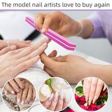 100/180 Sponge Nail File And Buffers For Nail Art Care Double Sides Design Grit Nail Buffer Professional Manicure Nail Tools,Nail Buffer Block Files Logo Random Delivery - Multicolor - View 10