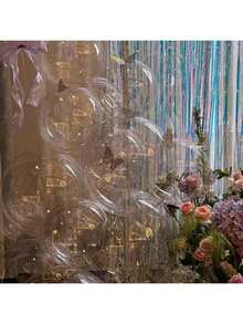 EstiloGlobos Transparentes, De Diferentes TamañOs, 50 Globos BoBo De 10 Pulgadas, 18 Pulgadas, 24 Pulgadas, Arco De Burbujas TransparentesVersióN Mejorada - 1 - Ver 5