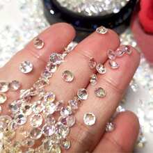 2000pcs Vase Fillers, Acrylic Crushed Rhinestone, Fake Crystals Rhinestone Gems For Vase Fillers, Suitable For Wedding Decoration Display, Home Decoration, Table Scatter, Event, Wedding Decor, Valentine's Day Present, Photo Prop And Fish Tank Filler Gifts Birthday Graduation Room Decor Flower Vase Glass Vase - Multicolor - View 8