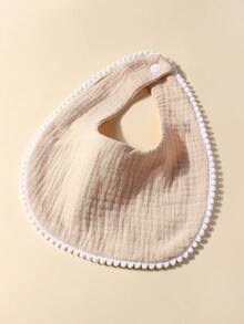 4件/套 糖果色棉纱布可爱婴儿围兜，适合日常使用 - 彩色 - 查看 9