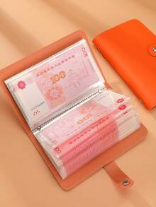 100pcs Envelope Challenge Loose-Leaf Binder, Savings Challenge Notebook (With Envelopes), Envelope Savings Challenge Binder, Help You Achieve Your Savings Goal Successfully - Multicolor - View 10