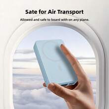 QJL 10000mAh 磁吸式无线充电宝，支持快速充电，配备 USB-C 数据线，兼容 16/15/14/13/12/Pro 系列，情人节礼物之选。 - 黑色 - 查看 2