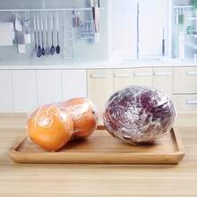 30cm*30m Cling Film, Disposable Kitchen Wrap For Food, Snacks, Fruits, PE Plastic Wrap - Transparent - View 3
