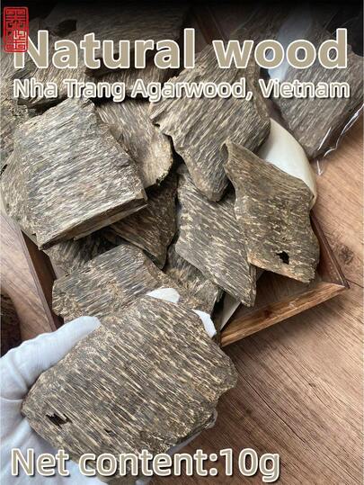 10 جرام من العود عالي الجودة، رائحة دائمة، تنقية الهواء، مساعد على النوم، عطر طبيعي للعلاج بالروائح، عطر المنزل، غرفة النوم، مكيف الهواء، التأمل، اليوغا، معطر الهواء. رائحة طازجة وطويلة الأمد.