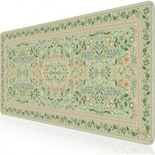 ICasso - Computer Mouse Pad For Keyboard And Mouse, Large Non-Slip Mouse Pad With Stitched Edges For Computer, Light Green - 80*30*0.2cm - View 1