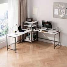 Escritorio Del Lujo Para Oficina Mueble Escritorio - Blanco - Ver 4