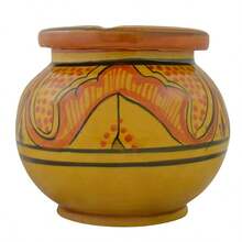 Ceramic Ashtray Moroccan Outdoor Smokeless Cigar Patio Garden Ashtrays Medium - như hình - Xem 5