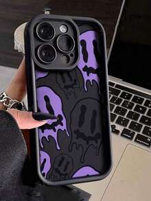 New High-End Groove Texture Thickened Anti-Drop Painted Phone Case Protective Cover Compatible With IPhone 16 Pro Max, 16/ 16 Pro, 15 Pro Max, 13, 14, 12, XS/XR/7/8/SE2, Galaxy A50, A12, A32, A52, A72, A51, A21S, A13, A14, S22 Ultra, S23, A33, A53, S20 FE, Compatible With Redmi 11, 12 Pro, 12/12X, Note 11, 9A, 9C, Poco X3 NFC, Compatible With Redmi 10, 9, Note 9, 12C, Note 11 Pro, Compatible With Redmi 10C, Note 8 Pro - Multicolor - View 1