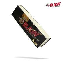 RAW Rolling Tray Kit: Black Papers Tips 110mm Roller Tube BIC Lighter - As Pic - View 4