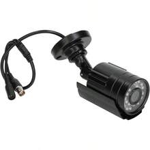 Cámara CCTV Analógica para Exteriores Cámara de Vigilancia Impermeable con Visión Nocturna Infrarr para  24 LED PAL-0003 - como en la foto - Ver 2