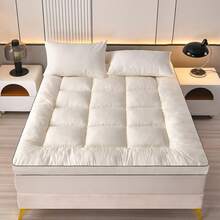 2026 Compact Foldable Mattress Pad, Multi-Scene Tatami Floor Mat, Suitable For Bedroom, Office, Holiday Home - With Handle - White - View 11