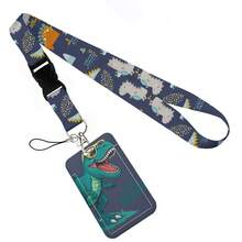 Animal Collection The Vertical Card Holder Horizontal Card Neck Strap Lanyards For Keys Keychain Badge Pass Hang Rope - Multicolor - View 21