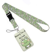 Animal Collection The Vertical Card Holder Horizontal Card Neck Strap Lanyards For Keys Keychain Badge Pass Hang Rope - Multicolor - View 45