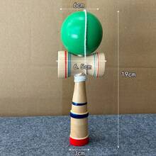 Wooden Kendama Toy, Wooden Sword Ball Toy, Advanced Trick Juggling Anti-Slip Handle, Youth Outdoor Competition Training Toy, Solid Wood Material, Pro Kendama Juggling Toy/Outdoor Skill Game, Birthday Gift - Holiday Gift - Gift - Perfect Gift - Multicolor - View 11