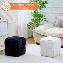 Poufs - 黑色 - 查看 3