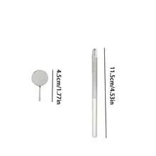 Multifunctional Handheld Mirror, Dental Inspection Mirror, Round Mirror, Detachable, Oral Mirror, Professional Dental Tool, Reusable, Handheld Mirror, Stainless Steel Eyelash Mirror, Thin Design Fits Narrow Spaces, High-Quality Glass, Precise Visualization, No Double Image, Durable Material, For Eyelash Extension, Suitable For Dental Examination - Multicolor - View 6