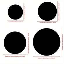 Bohemian Retro Round Mat, Non-Slip Golden Diamond Plush With Sparkling Effect, Machine Washable Polyester Fiber, Suitable For Living Room, Bedroom, And Sunrooms With Hardwood Floors, New Year Spring/Summer Home Decoration, Holiday Gift. - 1件-Y-39.3*39.3吋/100*100厘米 - 查看 3