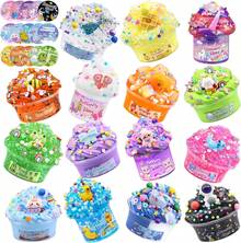 LAWOHO 15 Pack Slime Kit Valentine, Crunchy Slime Set With Various Charms And Add-Ins, Kids Butter Slime Party Favors & Stress Relief Toys Valentine Party Favors,Birthday,Party Gifts,Squeeze Toy - 甜點 - 查看 1
