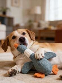 1pc Pet Sound Toy, Funny Animal Shaped With Built-In Sound Device To Attract Pet's Attention, Pet Sleep Companion & Boredom Relief Toy, Suitable For Travel, Home Use, And Pet Photography Props - Multicolor - View 6