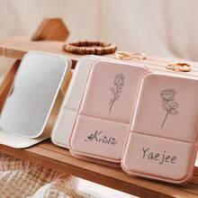 Personalized Bridesmaid Mirror - Customized Folding Makeup Mirror, Can Be Engraved, Suitable For Bachelorette Party, Wedding Favor, Portable Travel - Folding Mirror - View 7
