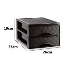 Drawer Storage Cabinet - Black - View 8
