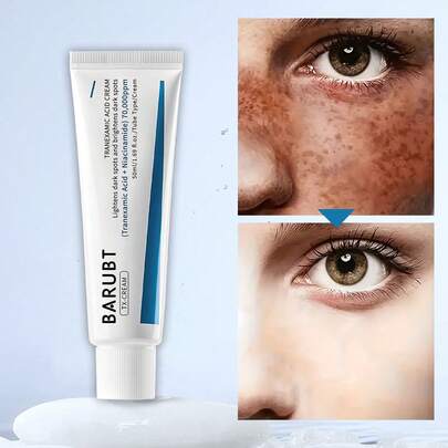 BARUBT 50ml Crema de ácido tranexámico, elimina manchas en la piel, melasma, manchas oscuras, ilumina y reafirma la piel