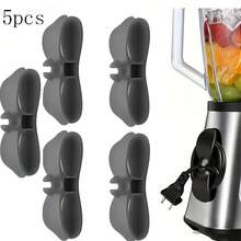 3入組素色小廚房用具數據線整理器