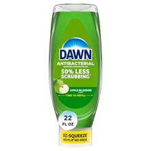 1 Bottle (Random Scent) Dawn Ultra EZ-Squeeze Dish Soap, 22 Fl Oz - You Will Receive 1 Unit Of Assorted Scents (Orange / Apple / Fresh), Grease Cleaning Liquid, Hand Wash, Upside Down Bottle, No Waste, Kitchen Sink Essentials, Concentrated Detergent, Heavy Duty, Pots And Pans, Surprise Fragrance, Dishwashing Solution, Mystery Scent - Multicolor - View 3