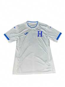 Honduras 2025 Concacaf Tournament Alternate Jersey Short-Sleeve Football Jersey - White - View 1