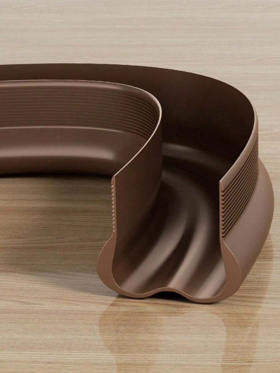 Adjustable Plastic Door Stopper, Draft-Proof, Noise-Reducing, Insect-Proof, Waterproof, Soft PVC Bottom Seal, Soundproof, Easy Installation For Home Door Protection, Weather Protection Strip For Indoor Use