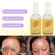 Lace Wig Melting Spray, Transparent Water-Based Aerosol Hair Styling Spray, Long-Lasting Hair Fixative - 120ml - View 3