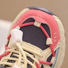 女童运动鞋，新款春秋季儿童跑步鞋，男女童休闲运动鞋 - 紅色 - 查看 4