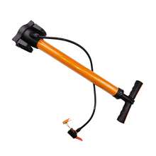 Bike Pump 160psi High Pressure Portable Multifunctional Universal Bike Air Pump with Valves for Bike Tire Basketball - Naranja - Ver 4