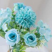 1 pieza 30cm Flores artificiales de peonía de seda, rosas, hortensias falsas para decoraciones de primavera y otoño, para bodas, jarrones, hogar, comedor, cocina, dormitorio, decoraciones de habitación, jardín exterior, ramos de boda, Día de San Valentín