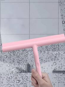 Household Bathroom Glass Cleaning Squeegee, Shower Room Squeegee, Kitchen, Bathroom, Home Supplies, Minismus Shower Room Squeegee - Glass Door Shower Room Squeegee - Rubber Squeegee - Shower Room Glass Cleaner - Multicolor - View 9