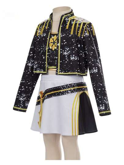 Vestido de cosplay de Halloween de Mirajane Rumi Zoin K-POP