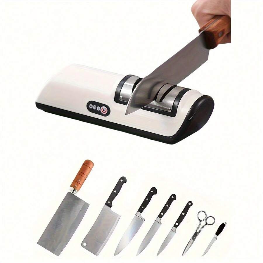 Electric Knife Sharpener - Black - View 1