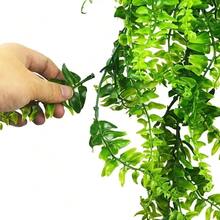 Doraeyun 1/4 chậu cây giả hỗn hợp (dây leo bạch đàn + dây leo cỏ) dùng để treo ban công/trang trí sân vườn/lan can sân thượng/trang trí tường, kết cấu sống động như thật và độ rủ tự nhiên, chất liệu chống phai màu và chịu được thời tiết ngoài trời, không cần bảo dưỡng, phù hợp cho mọi dịp: Ngày lễ tình nhân, mùa xuân, Lễ Tạ ơn, Ngày Nhà giáo, Lễ Phục sinh, tất cả các mùa. - màu xanh lá - Xem 6