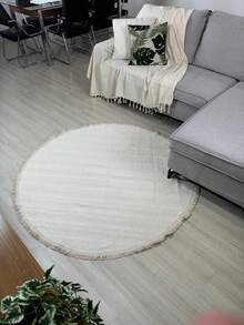 Round Rug, 100% Cotton, Very Soft! Machine Washable. - Venice nguyên sơ - Xem 3