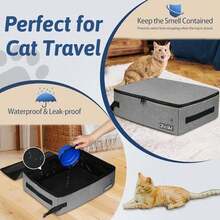Cat Litter Box - Pequeño-gris - View 3