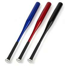 棒球棒，颜色随机混搭，25/28/30英寸可选，轻巧坚固，防滑握把，挥棒更自信，适合所有技能水平，是练习、训练和后院游戏的理想之选。 - 多色-隨機出貨 - 查看 3