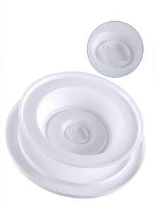 1 Plastic Rotating Cake Stand, Plastic Rotating Cake Stand For Baking, Cake Base, Display Stand, Rotating Cake Turntable For Baking, Non-Slip Plastic Rotating Cake Turntable, DIY Style Baking Tools - 彩色 - 查看 11