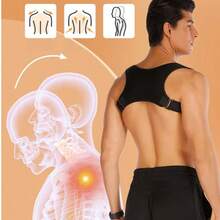 Back Support Posture Correctors Suitable For Men And Women In Autumn And Winter, Shoulder Straighteners, Adjustable Full Back Support, Upper And Lower Back Relief - Scoliosis, Hunchback, Hump, Thoracic Spine, Spinal Correctors Exercise Waist Belt Suitable For Workout Home Sports And Walk