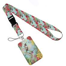 Animal Collection The Vertical Card Holder Horizontal Card Neck Strap Lanyards For Keys Keychain Badge Pass Hang Rope - Multicolor - View 110