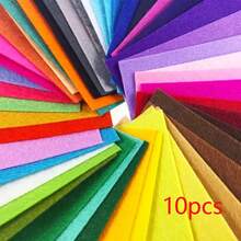 20/40 tấm vải nỉ không dệt sáng màu, hình vuông 10*10cm, polyester chất lượng cao, nhiều màu, thích hợp cho đồ thủ công tự làm, dự án may vá, dự án trường học và đồ trang trí Lễ Tạ ơn, đồ dùng may vá | Vải sáng màu | Kết cấu mềm mại, chất liệu mềm mại và bền cho đồ thủ công, sổ lưu niệm, trang trí nhà cửa, gói quà - nhiều màu hỗn hợp, vải may vá, lý tưởng cho đồ trang trí tiệc sáng tạo, tấm vải nỉ tiệc, đồ trang trí tiệc, quà tặng tiệc - Nhiều màu - Xem 14