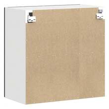 Kitchen Wall Cabinet Porto Black Engineered Wood - Black - View 9