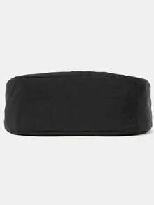 New Men's Crossbody Bag, Fashionable And Versatile, Simple And Solid Color Shoulder Bag, Suitable For Daily Outdoor Leisure Travel, Commuting, Large Capacity, Men's Lightweight Crossbody Bag - Black - View 6