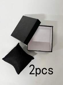 1个塑料方形单只手表展示盒，收纳盒（不含手表），房间装饰 - 彩色 - 查看 13