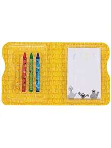 EstiloSesame Street On-The-Go Kit De Dibujo, Bloc De Papel Y LáPices De Colores, ElmoVersióN Mejorada - 1 - Ver 2